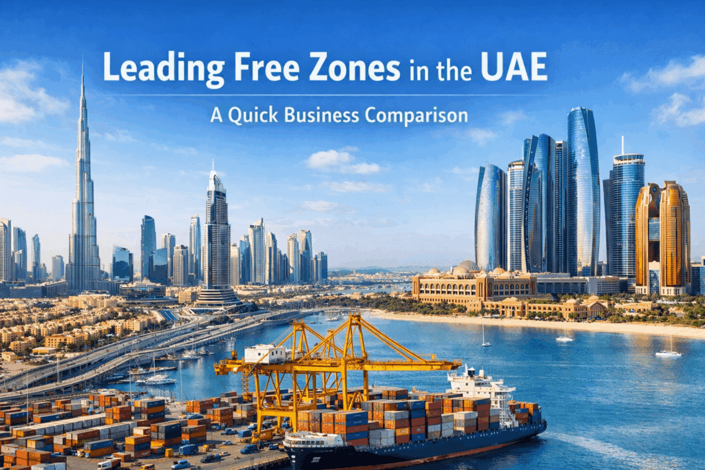 Leading Free Zones in the UAE - A Quick Comparison
