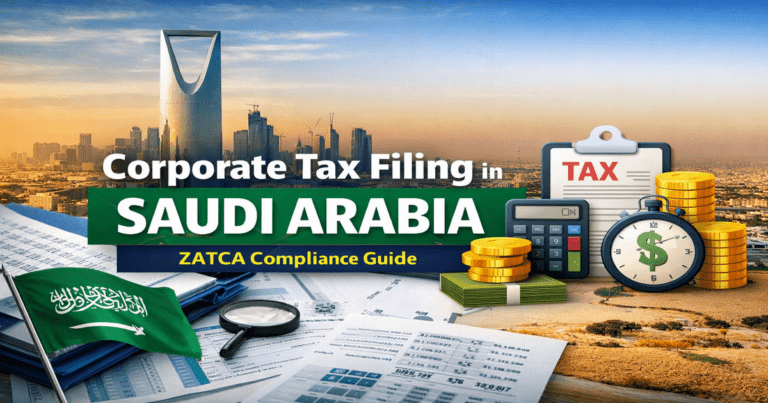 Corporate tax filing in Saudi Arabia