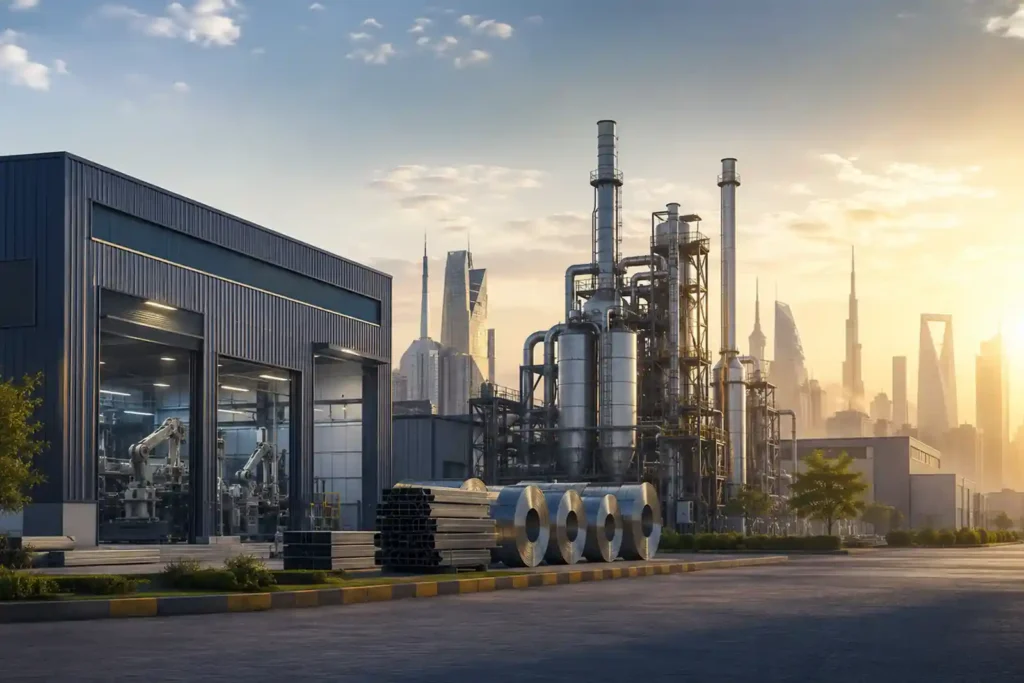 how to open a manufacturing company in saudi